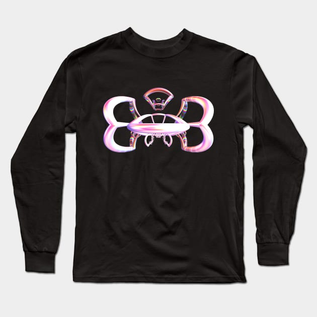 Rainbow Pink Long Sleeve T-Shirt by Lynn